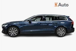 sininen Volvo V60 2019 kuva 6.