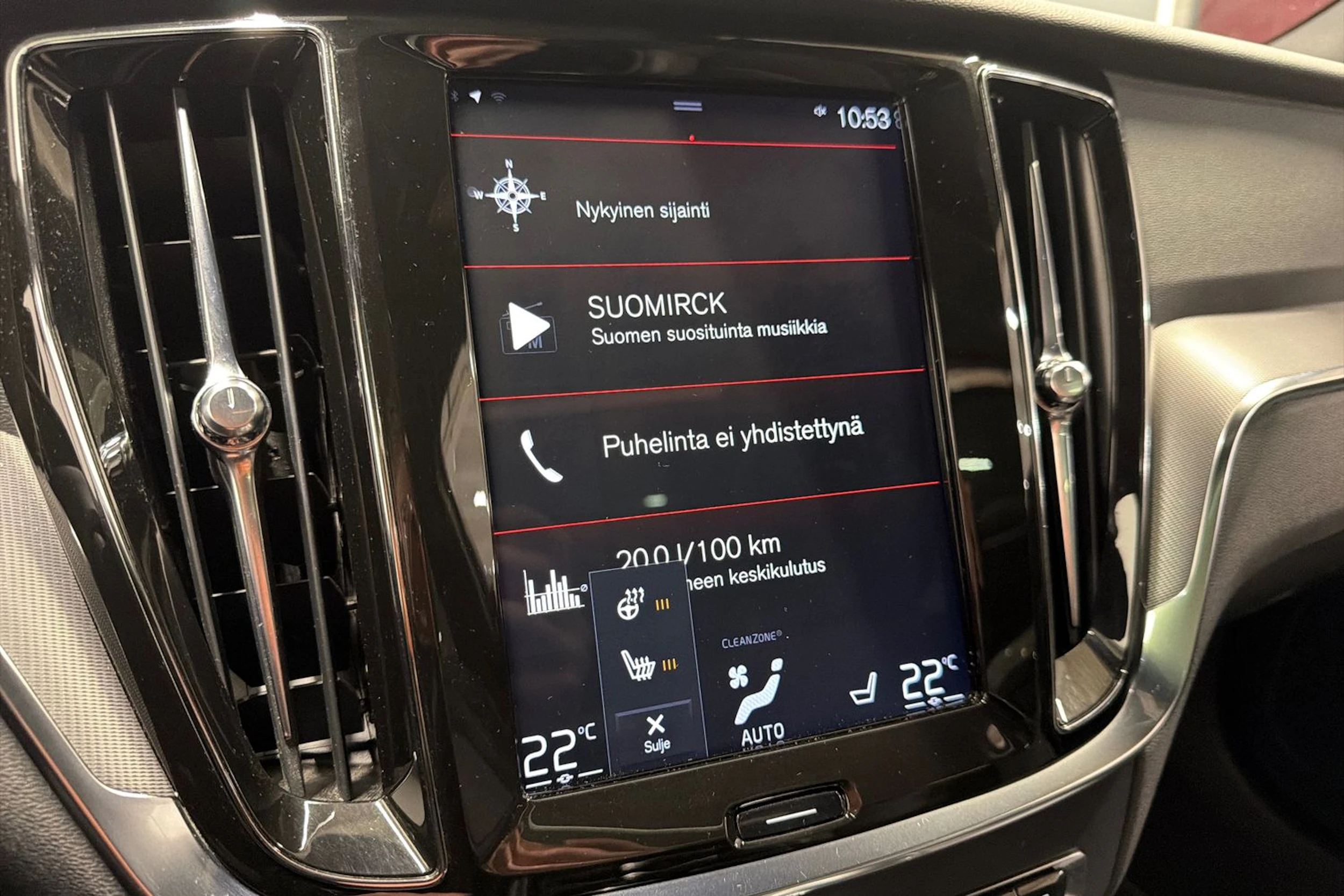 harmaa Volvo V60 2019 kuva 25.