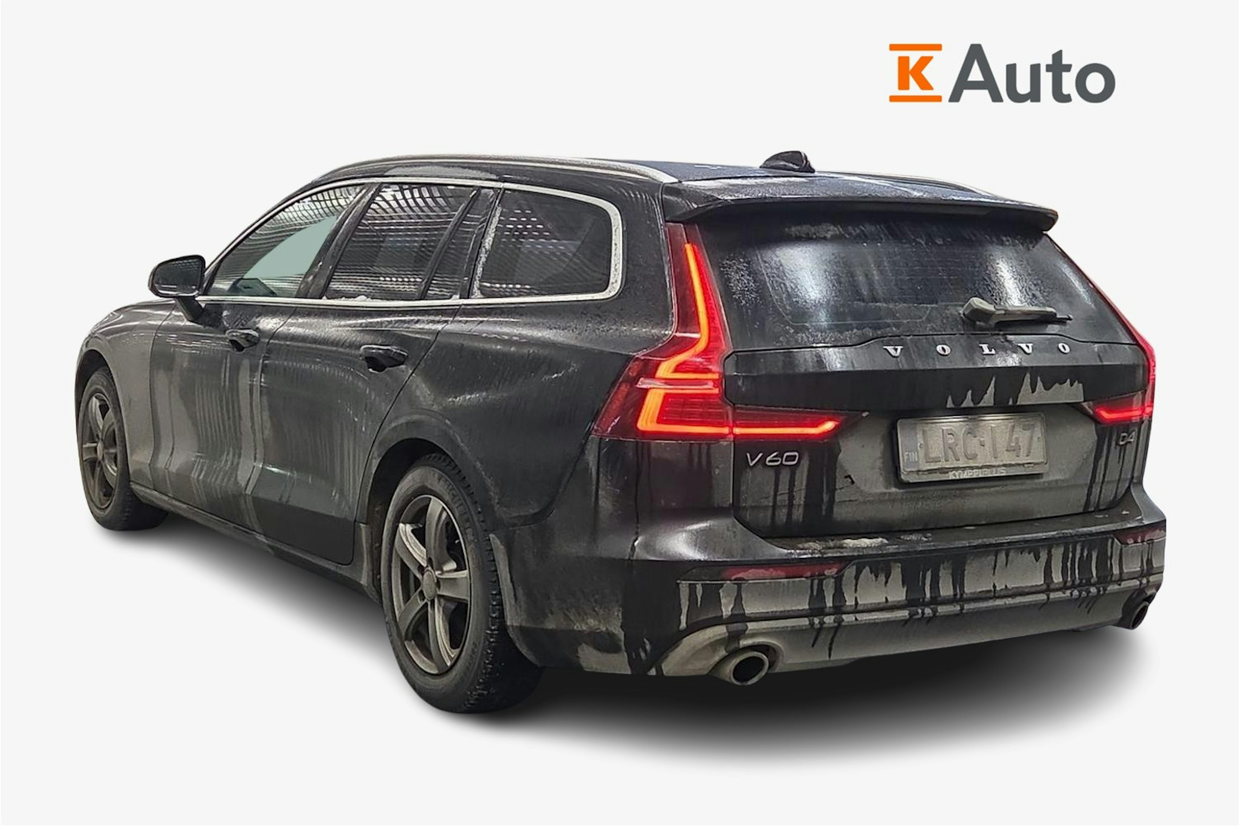 musta Volvo V60 2019 kuva 2.
