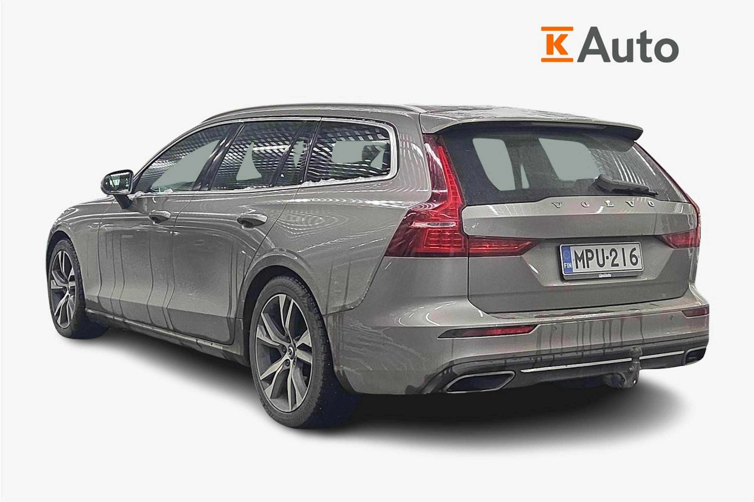 ruskea (beige) Volvo V60 2019 kuva 2.