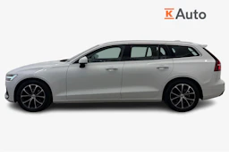 valkoinen Volvo V60 2019 kuva 5.