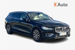 musta Volvo V60 2019 kuva 1.