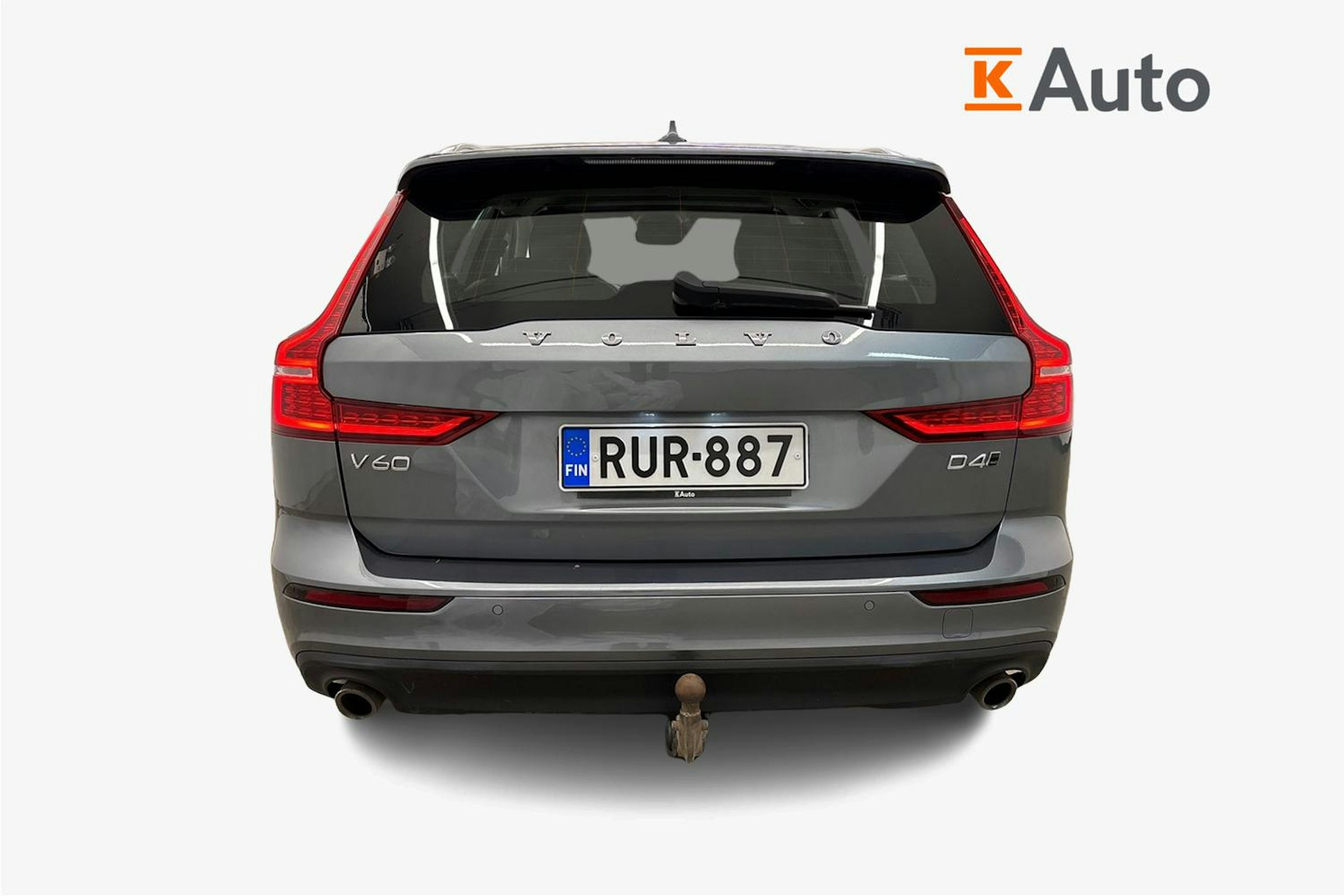 harmaa Volvo V60 2019 kuva 3.