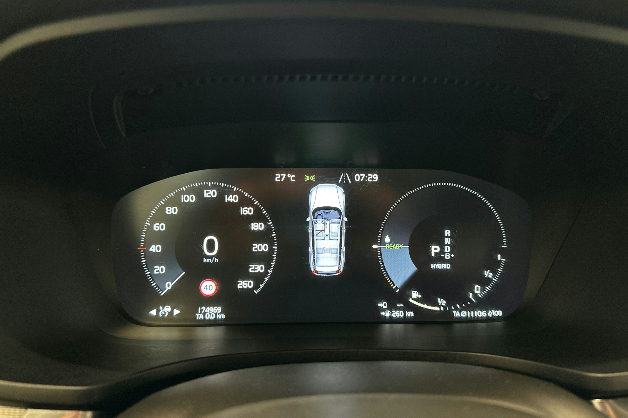 ruskea (beige) Volvo V60 2019 kuva 16.