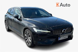 musta Volvo V60 2019 kuva 1.