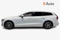 valkoinen Volvo V60 2019 kuva 6.