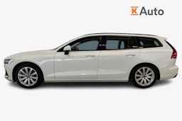 valkoinen Volvo V60 2019 kuva 6.