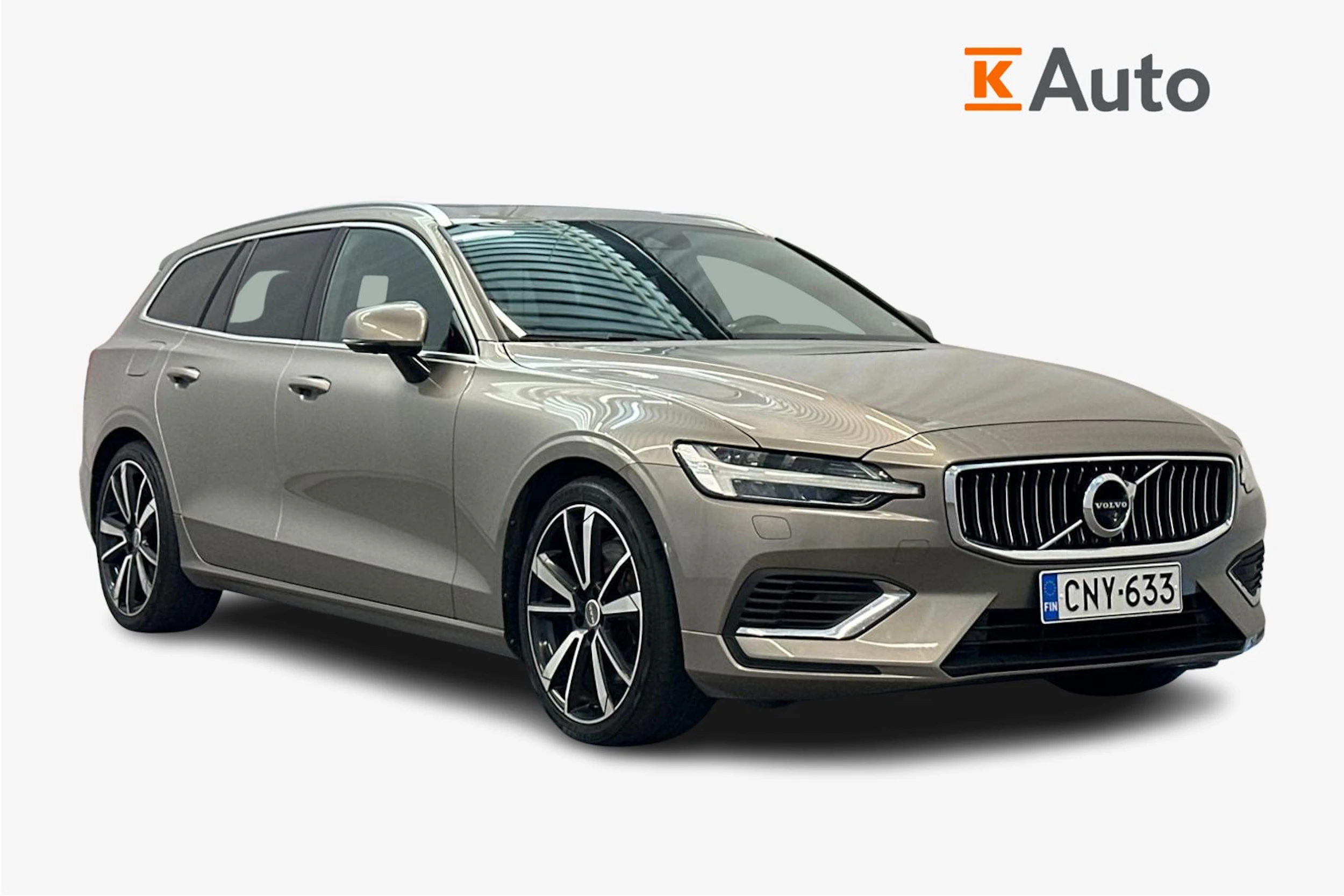 harmaa Volvo V60 2020 kuva 1.