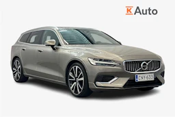 harmaa Volvo V60 2020 kuva 1.