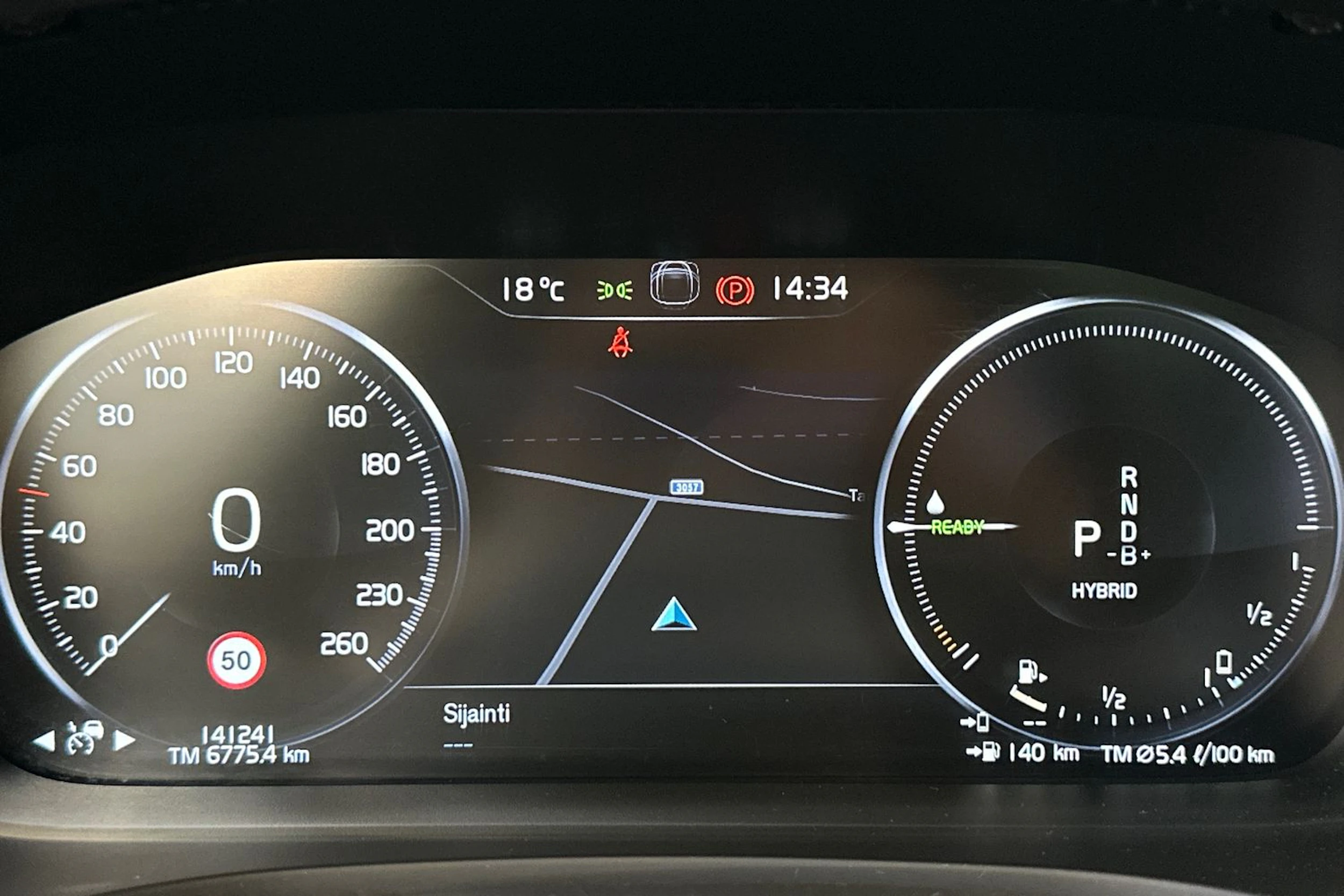 harmaa Volvo V60 2020 kuva 23.