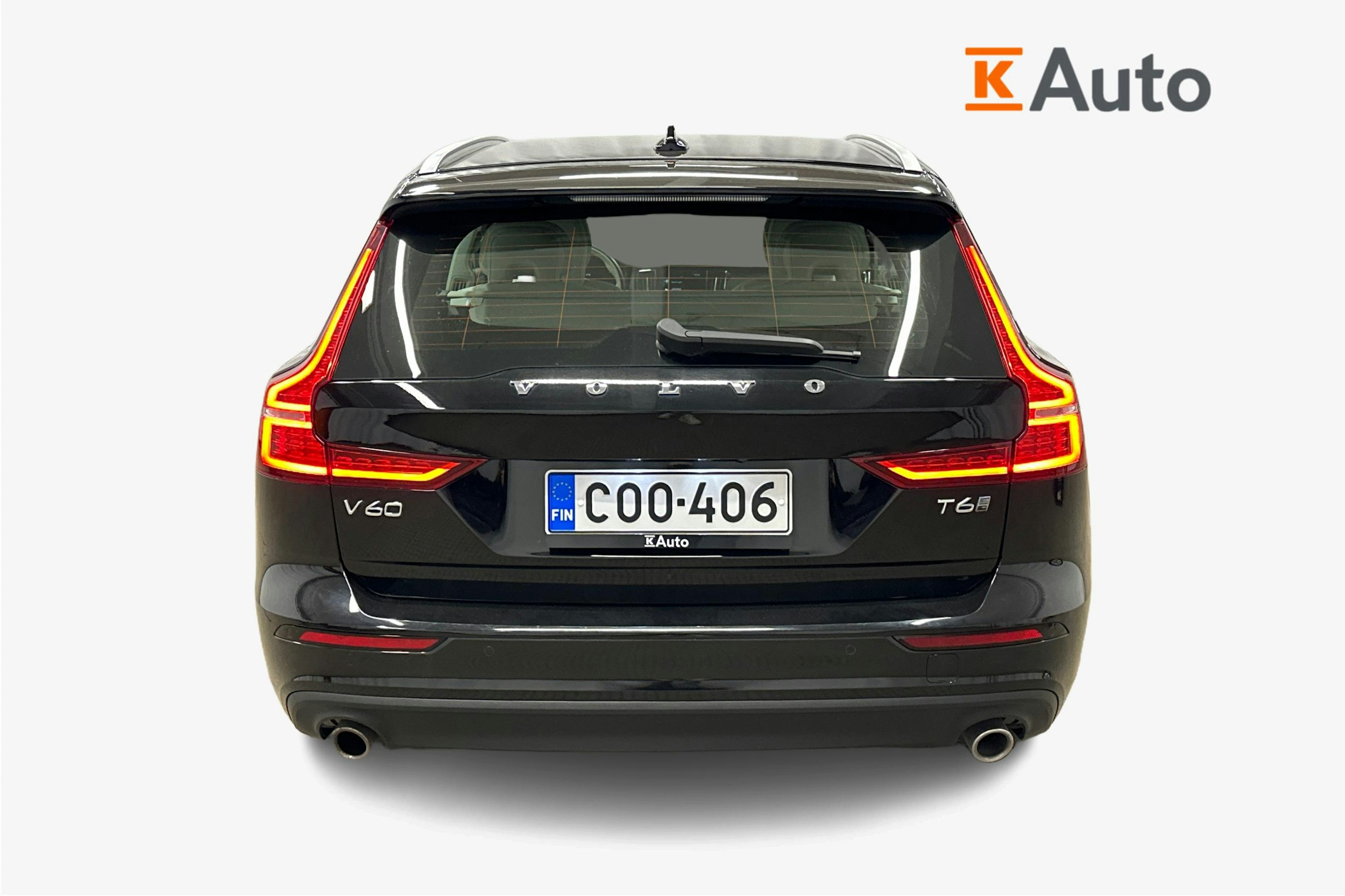 musta Volvo V60 2020 kuva 3.