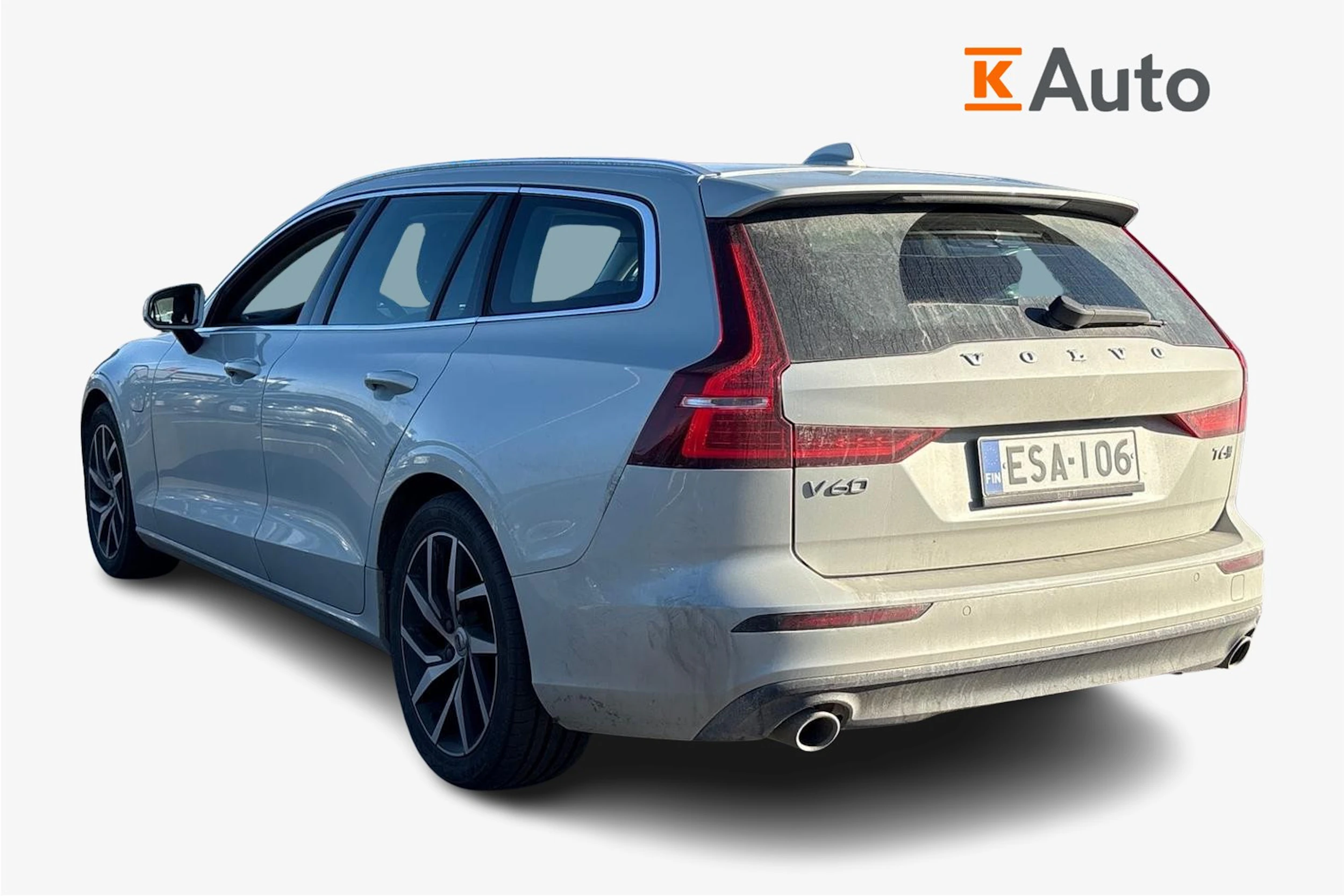 valkoinen Volvo V60 2020 kuva 2.