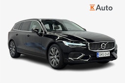 musta Volvo V60 2020 kuva 1.