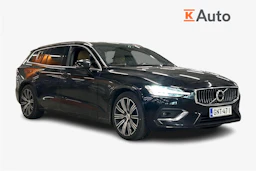 musta Volvo V60 2020 kuva 1.