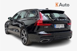 musta Volvo V60 2020 kuva 2.