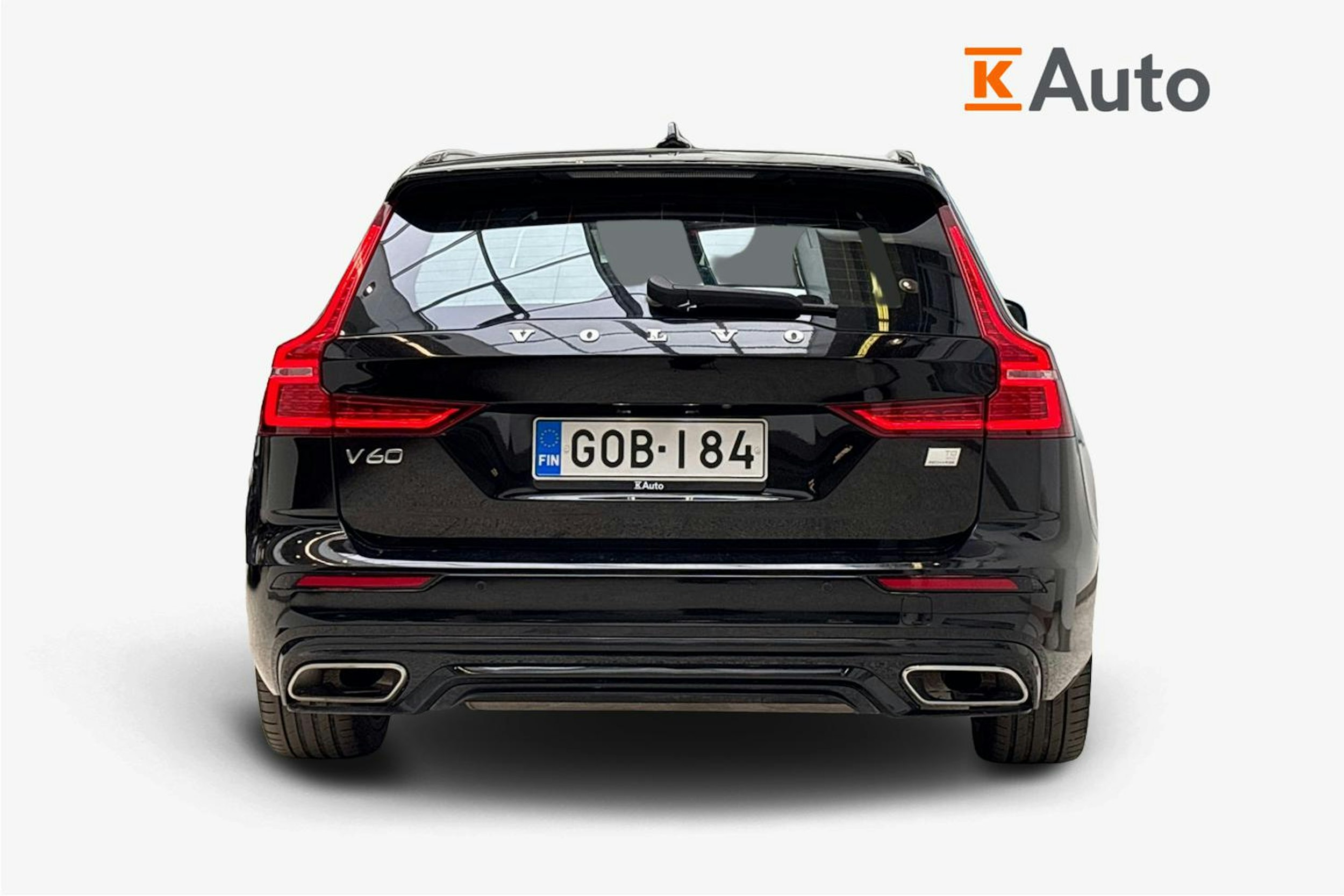 musta Volvo V60 2020 kuva 3.