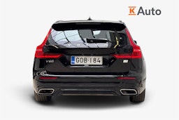 musta Volvo V60 2020 kuva 3.