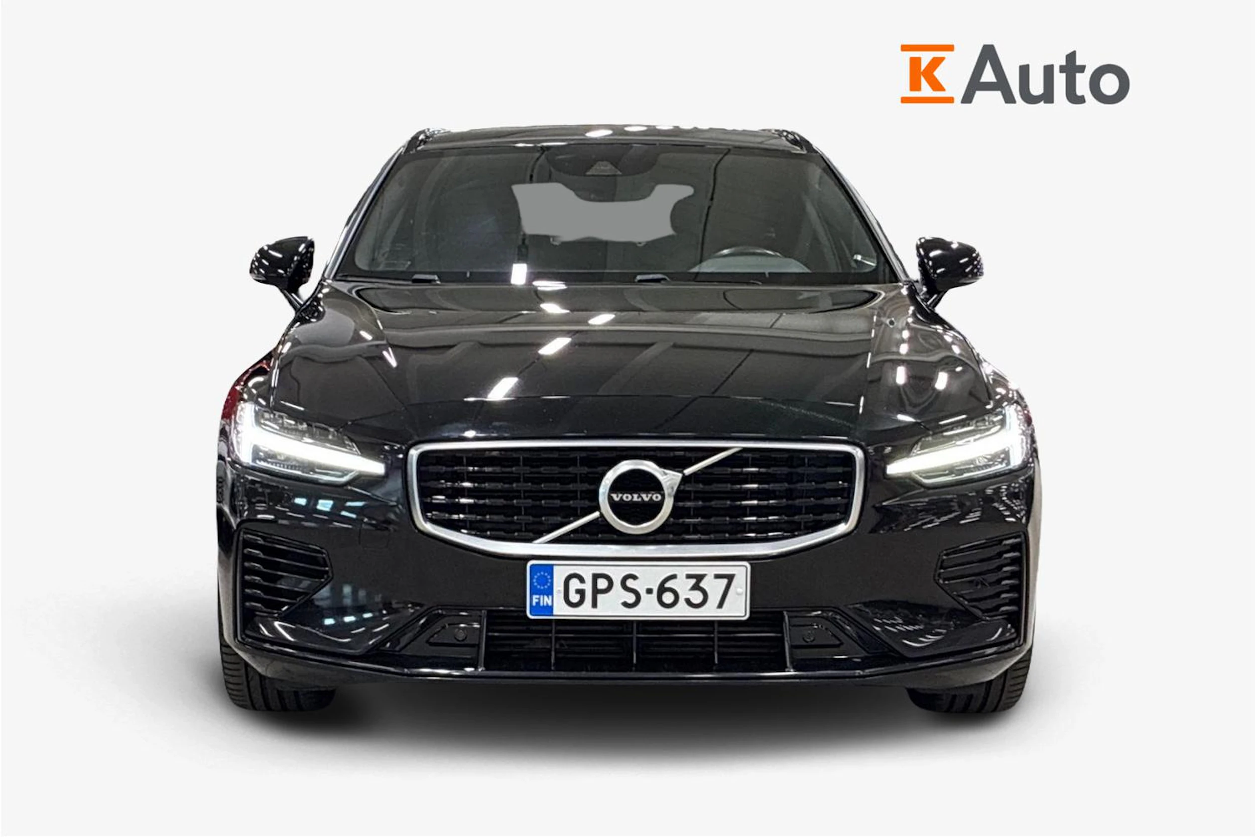 musta Volvo V60 2020 kuva 4.