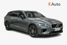 harmaa Volvo V60 2020 kuva 1.