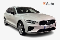 valkoinen Volvo V60 2020 kuva 1.