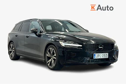 musta Volvo V60 2020 kuva 1.