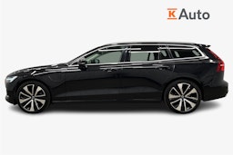 musta Volvo V60 2020 kuva 6.