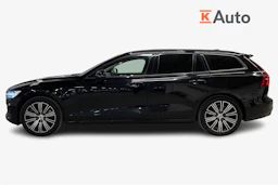 musta Volvo V60 2020 kuva 5.