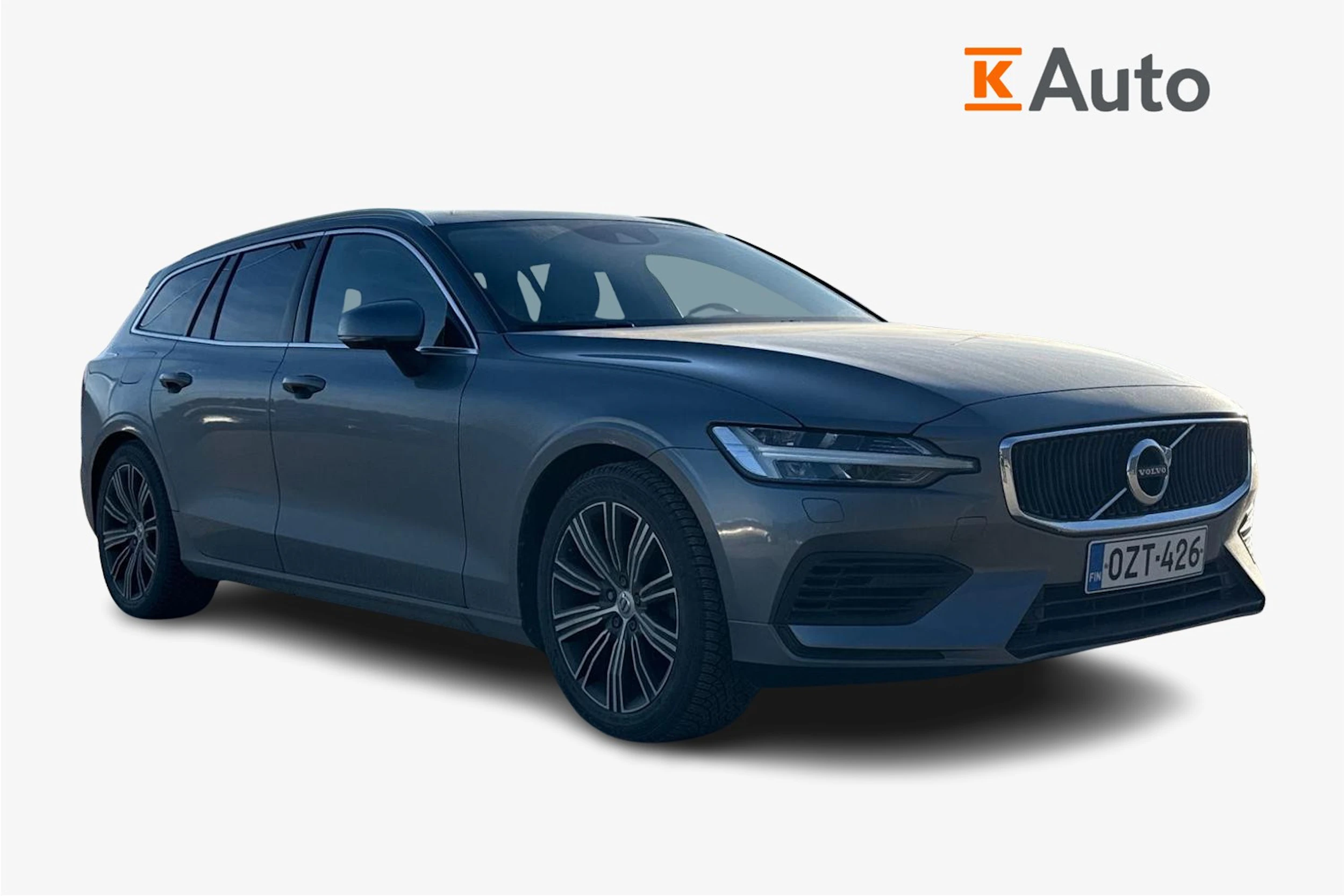 harmaa Volvo V60 2020 kuva 1.