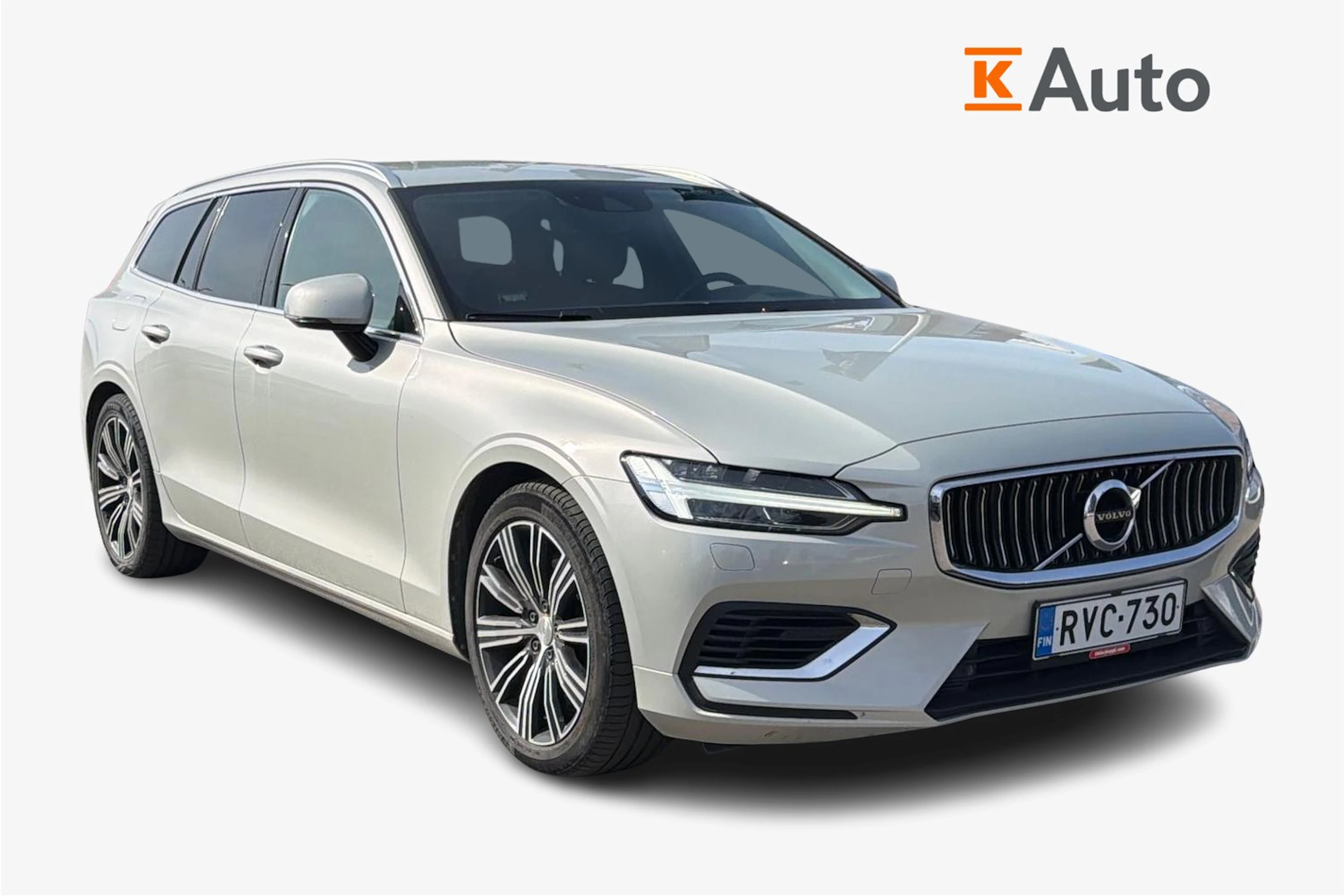 harmaa Volvo V60 2021 kuva 1.