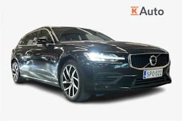 musta Volvo V60 2020 kuva 1.