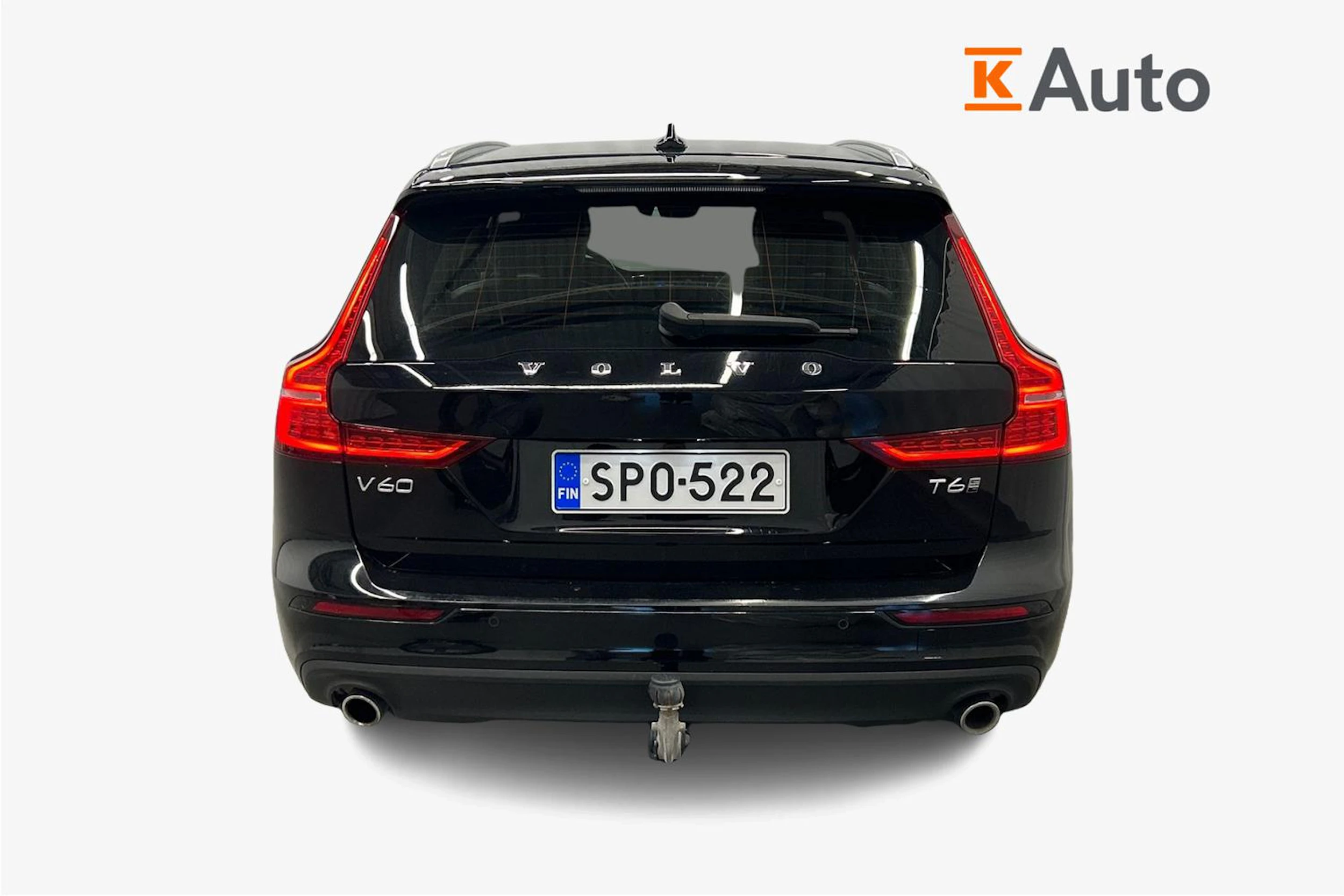 musta Volvo V60 2020 kuva 4.