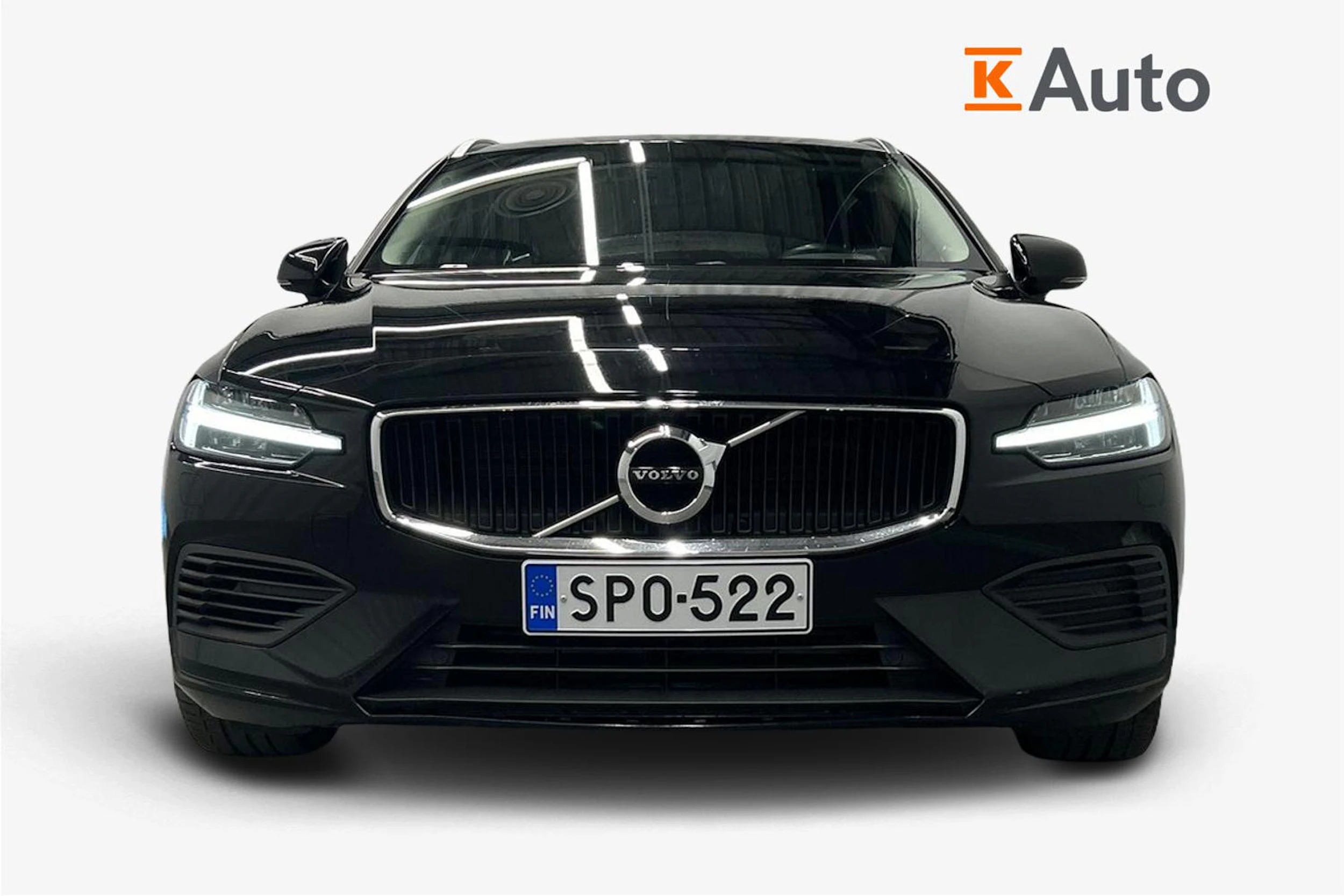musta Volvo V60 2020 kuva 5.