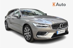 harmaa Volvo V60 2020 kuva 1.