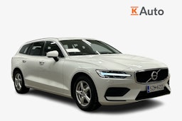 valkoinen Volvo V60 2020 kuva 1.