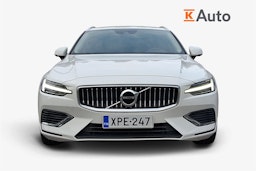 valkoinen Volvo V60 2020 kuva 5.