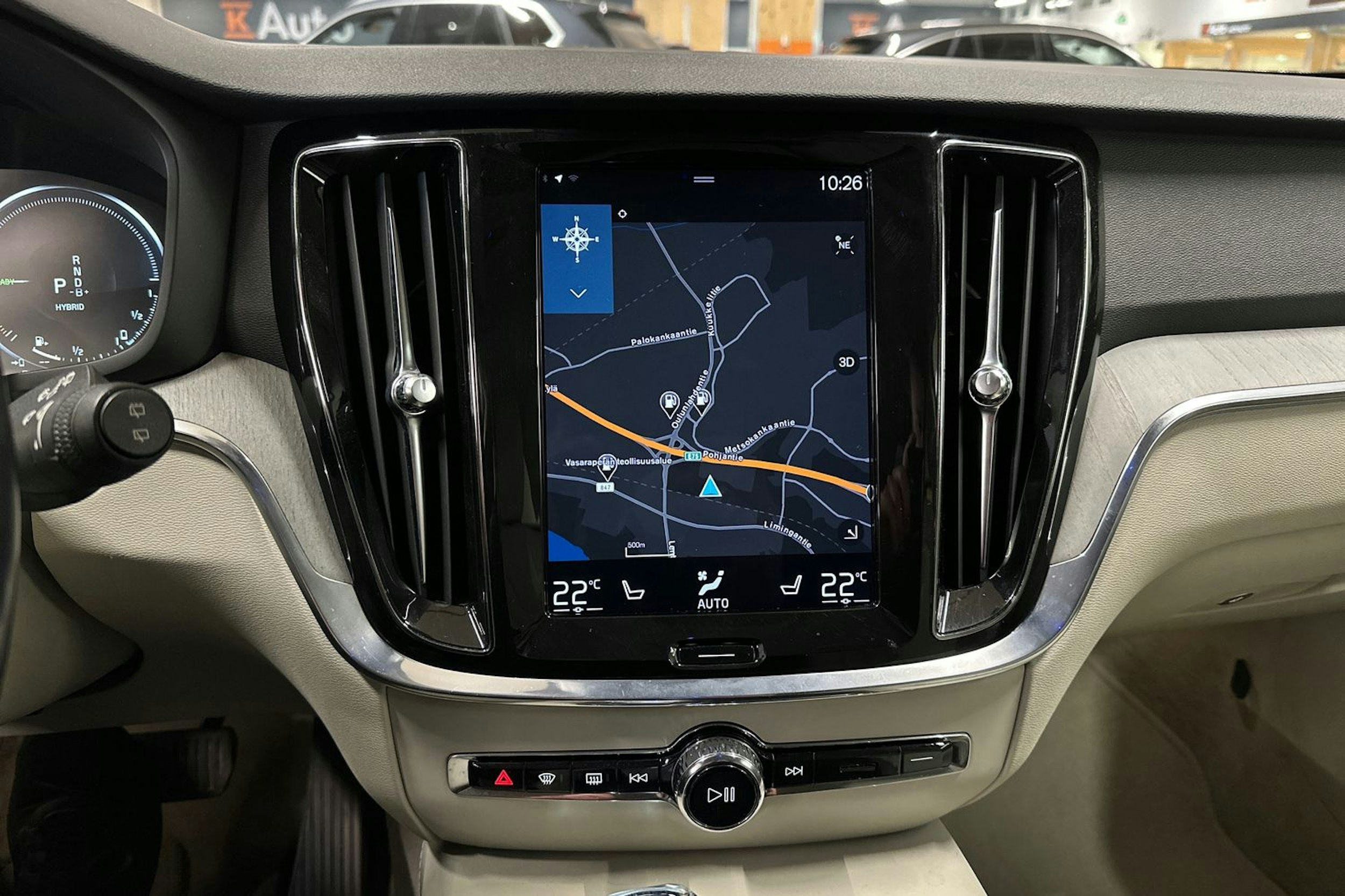 harmaa Volvo V60 2020 kuva 26.