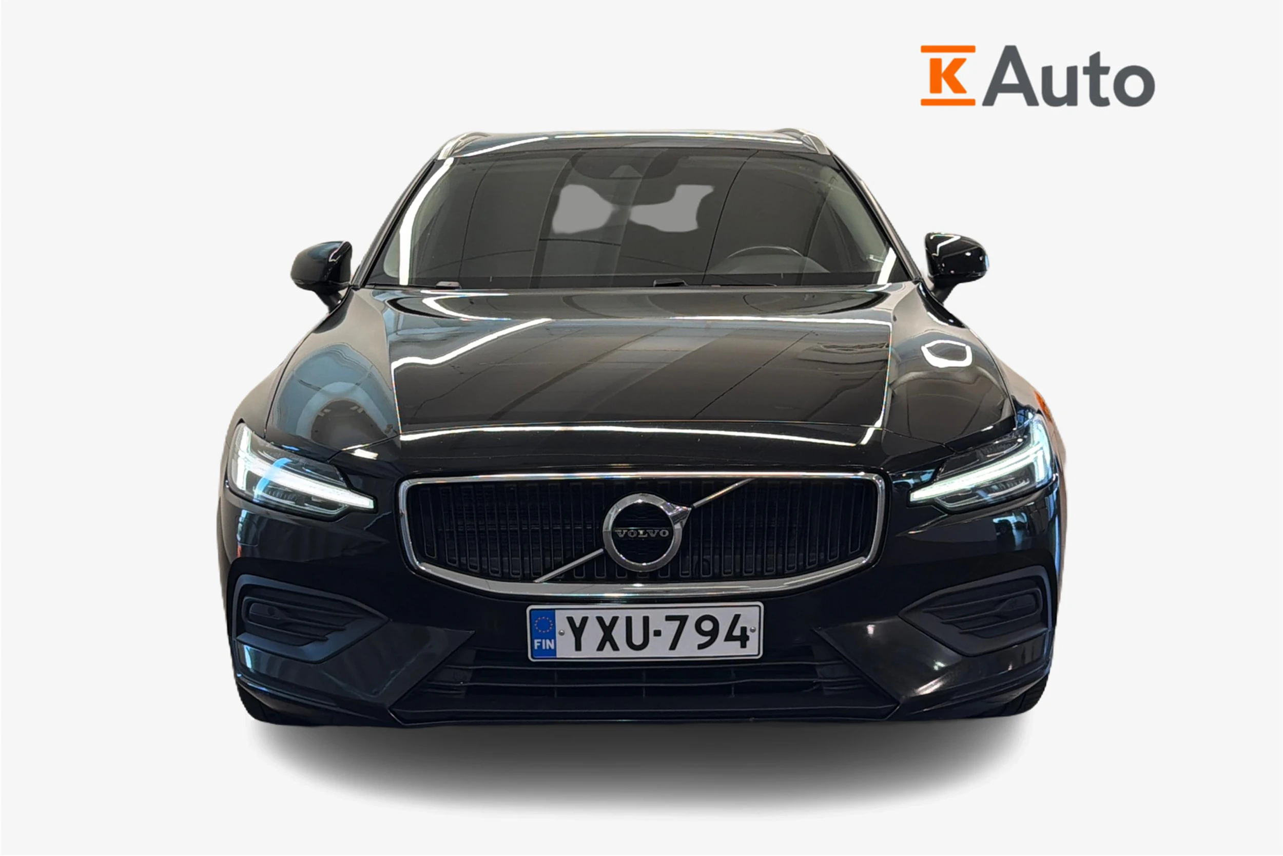 musta Volvo V60 2020 kuva 4.
