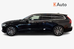 musta Volvo V60 2020 kuva 5.