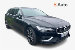 musta Volvo V60 2020 kuva 1.