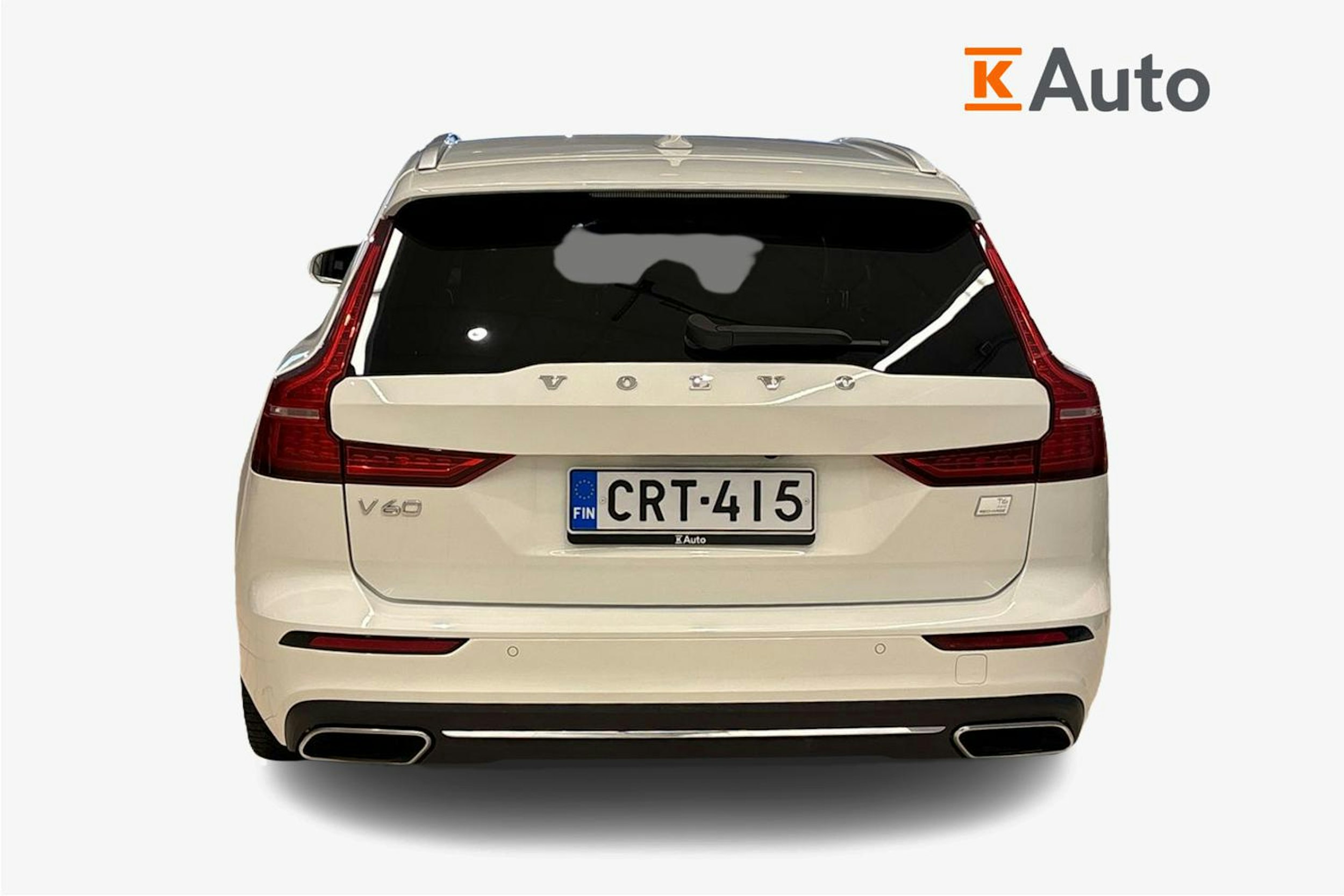 Valkoinen Volvo V60 2021 kuva 3.
