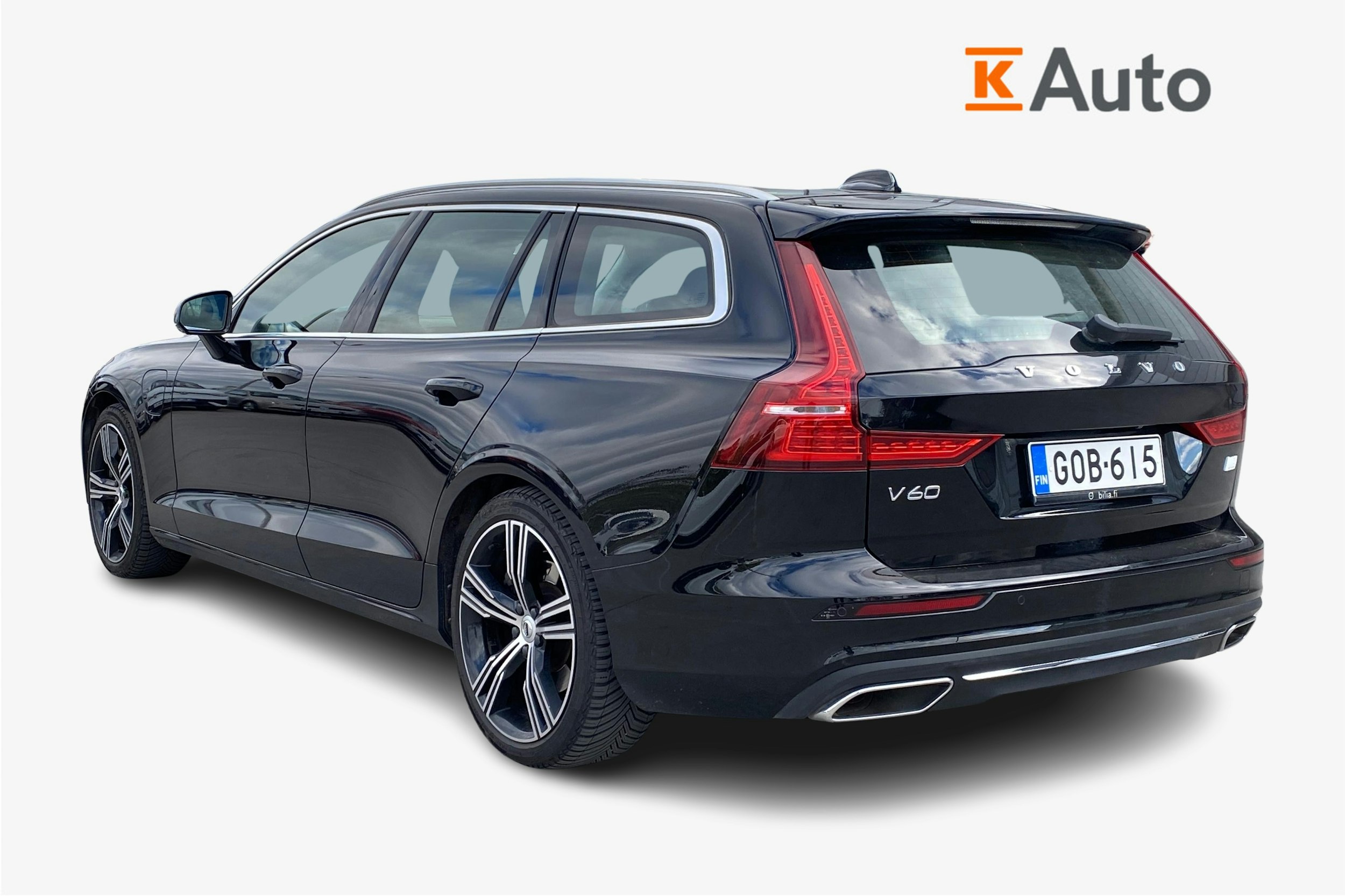 musta Volvo V60 2021 kuva 2.