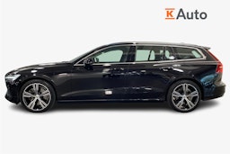 musta Volvo V60 2021 kuva 6.