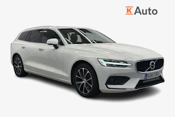 valkoinen Volvo V60 2021 kuva 1.