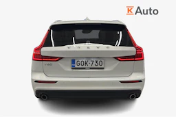 valkoinen Volvo V60 2021 kuva 4.
