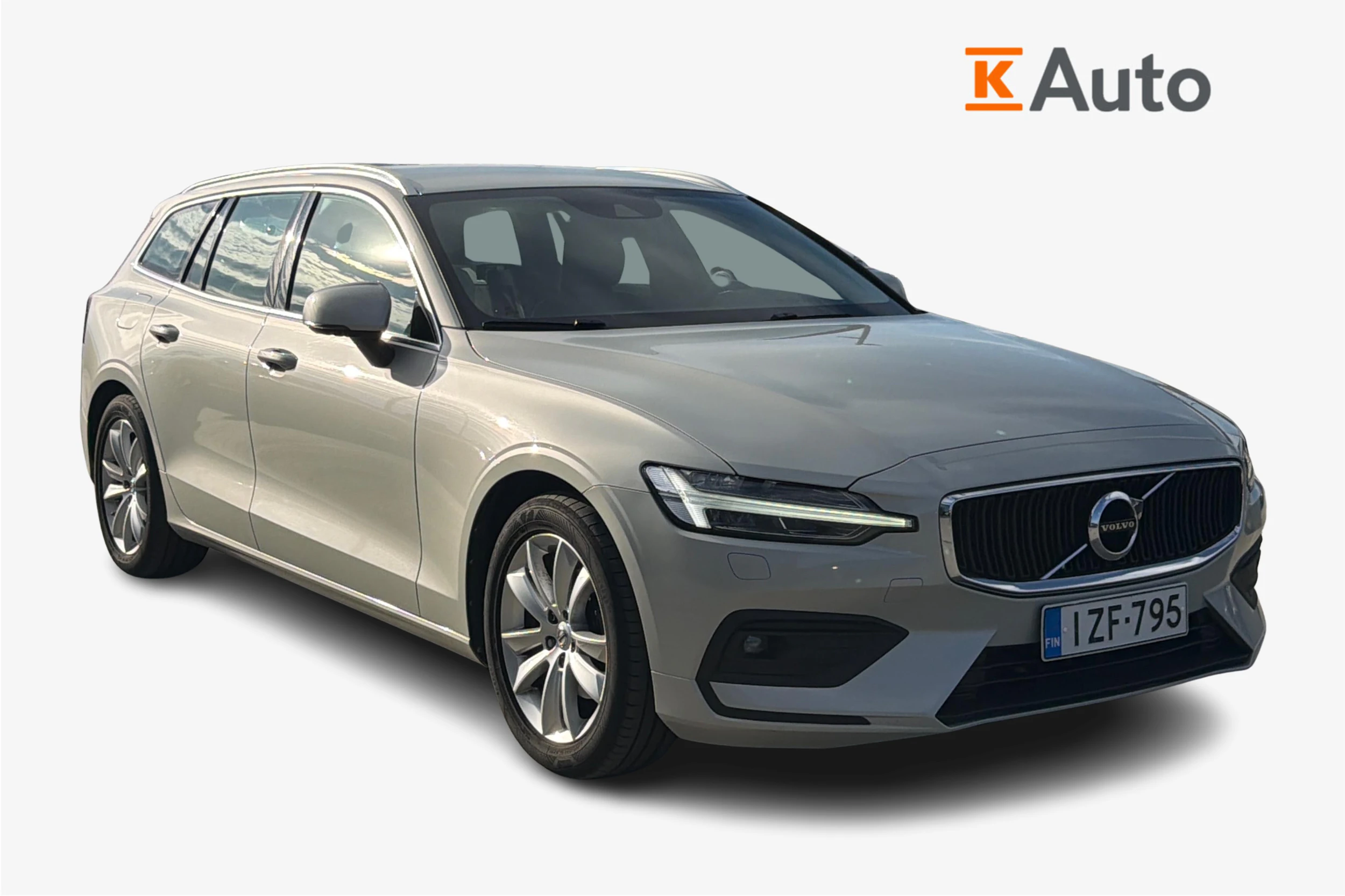 Harmaa Volvo V60 2021 kuva 1.