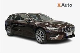 Ruskea (beige) Volvo V60 2021 kuva 1.