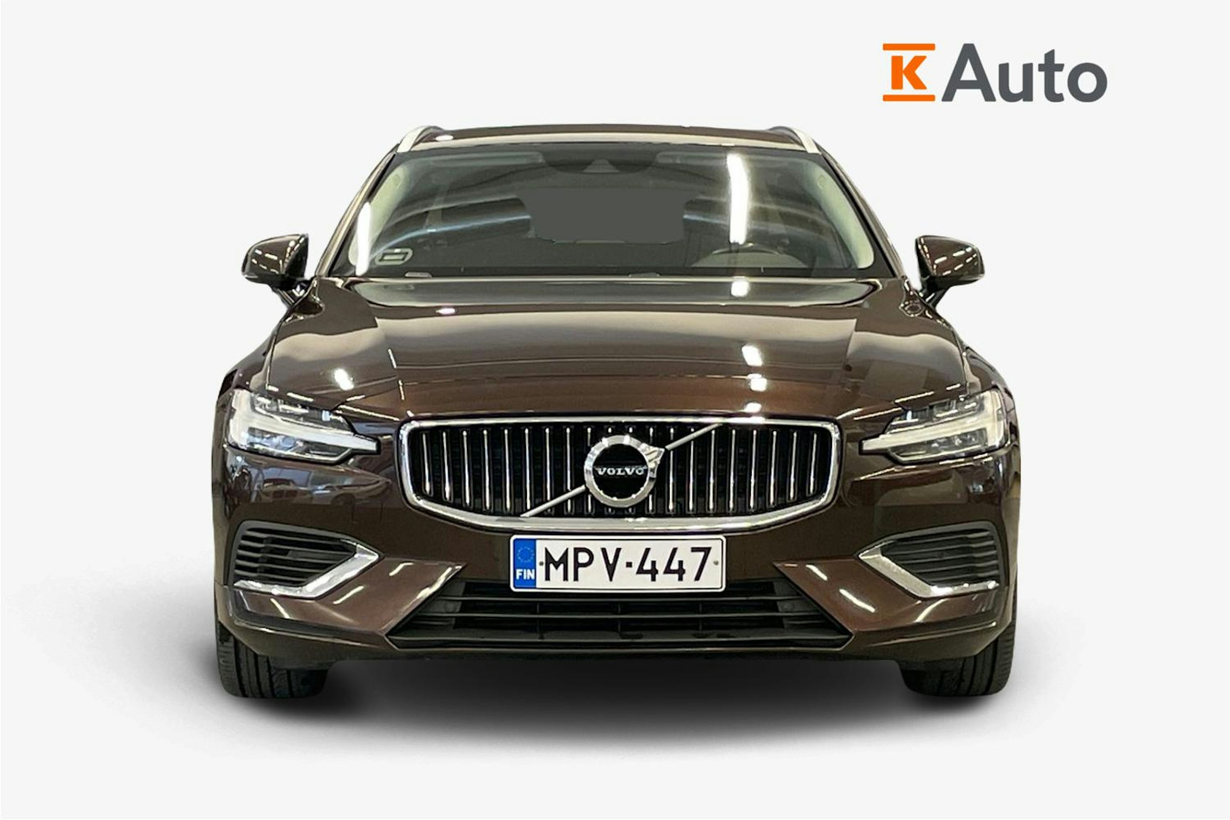 Ruskea (beige) Volvo V60 2021 kuva 5.