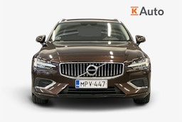 Ruskea (beige) Volvo V60 2021 kuva 5.