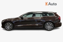 Ruskea (beige) Volvo V60 2021 kuva 6.