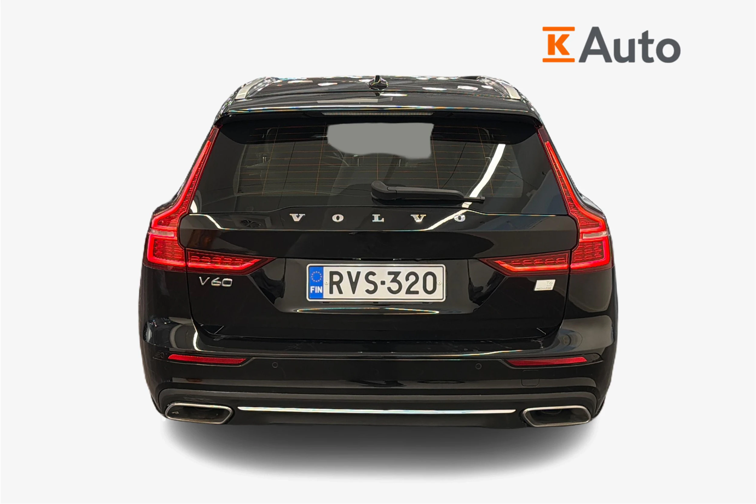 musta Volvo V60 2021 kuva 4.